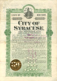 City of Syracuse - $1,000